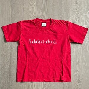 Vintage I didn’t do it tee